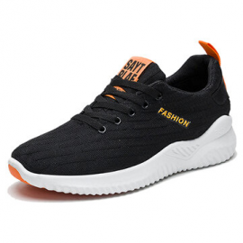 Men Sports Fabric Non Slip Breathable Casual Running Sneakers for Sneakers